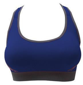 Sports Bra Women Seamless Underwear Racerback Padded Plus Size Cross Vest Wireless Running Bra